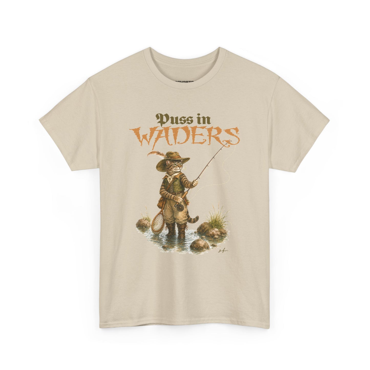 Puss in Waders Tee