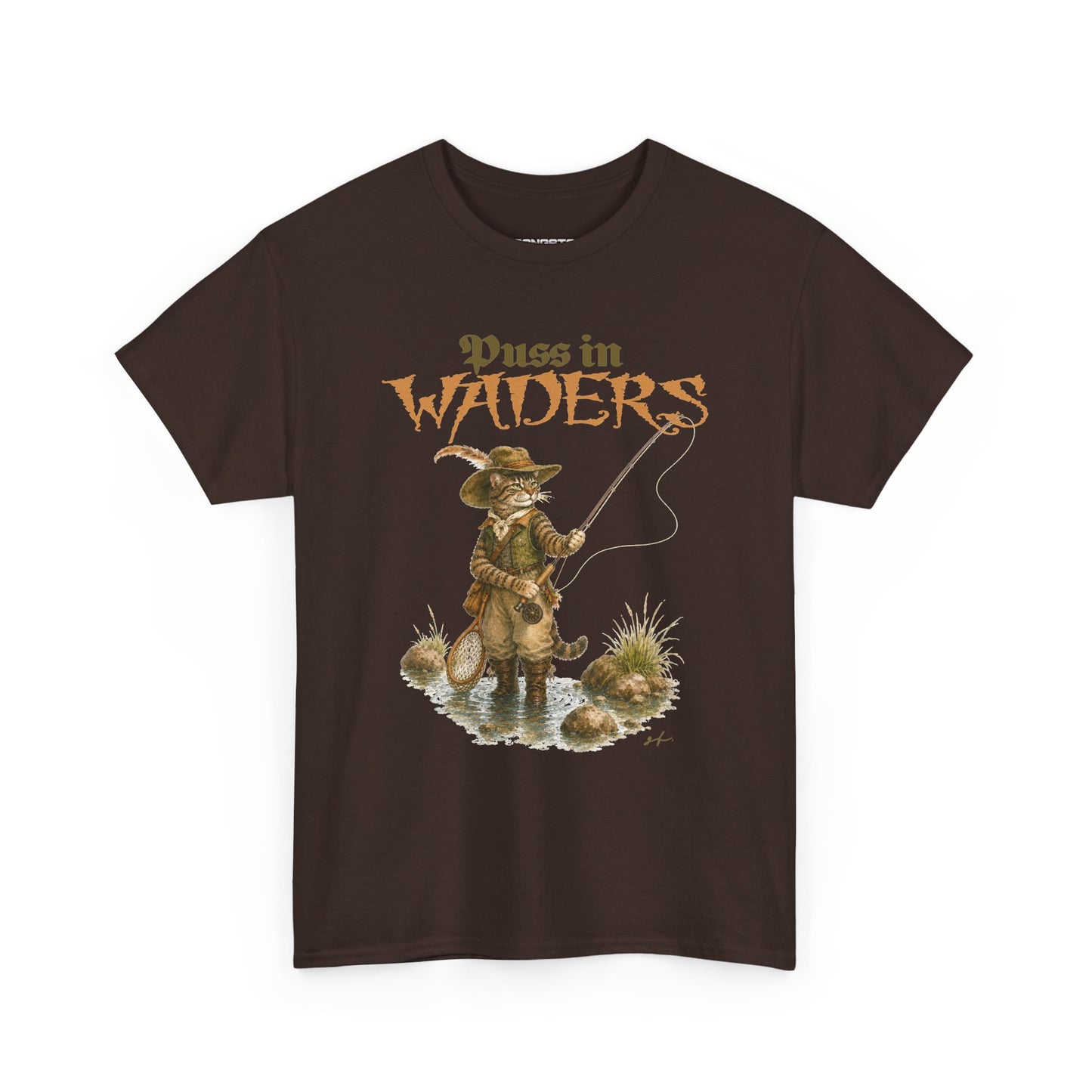 Puss in Waders Tee