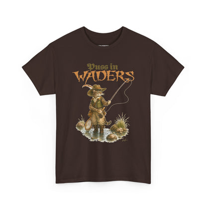 Puss in Waders Tee