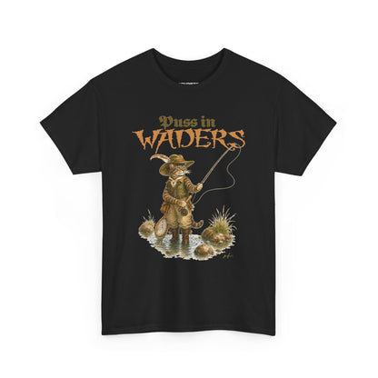 Puss in Waders Tee
